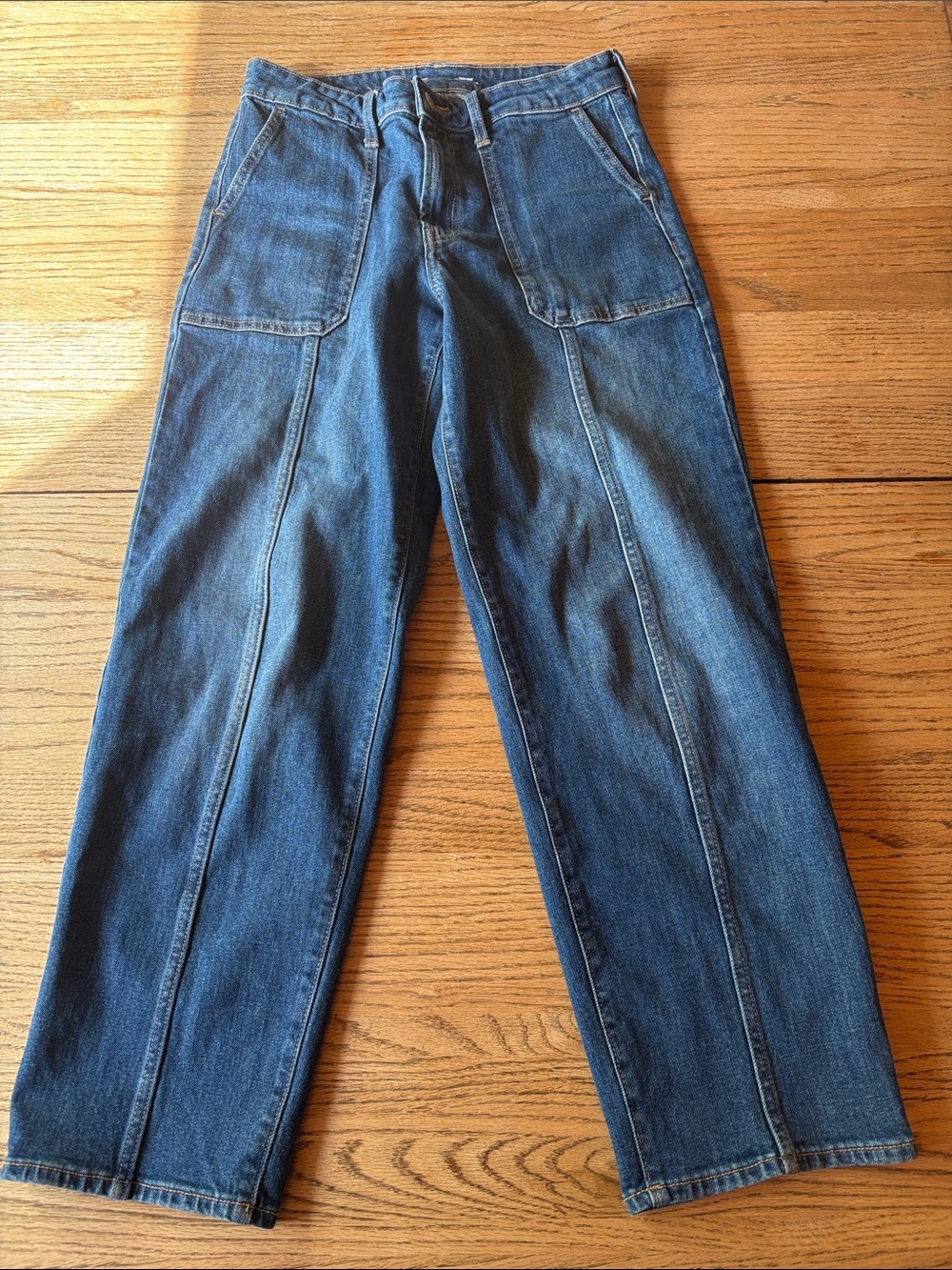Patch pocket Women’s Jeans Old Navy OG loose size 8 high rise